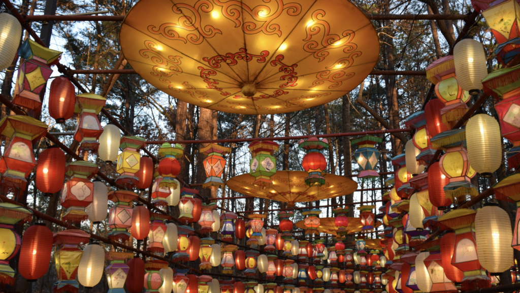 The Chinese Lantern Festival comes to Koka Booth Amphitheater in Cary every year.